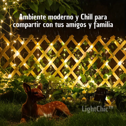 LightChic™ | Grinalda de Hera com Luzes LED para Espaços Chillout