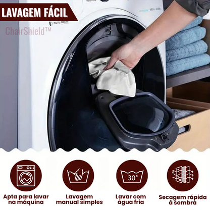 ChairShield: Capas Elásticas Impermeáveis e Antipêlos para Cadeiras