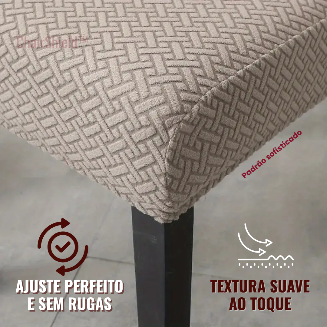 ChairShield: Capas Elásticas Impermeáveis e Antipêlos para Cadeiras