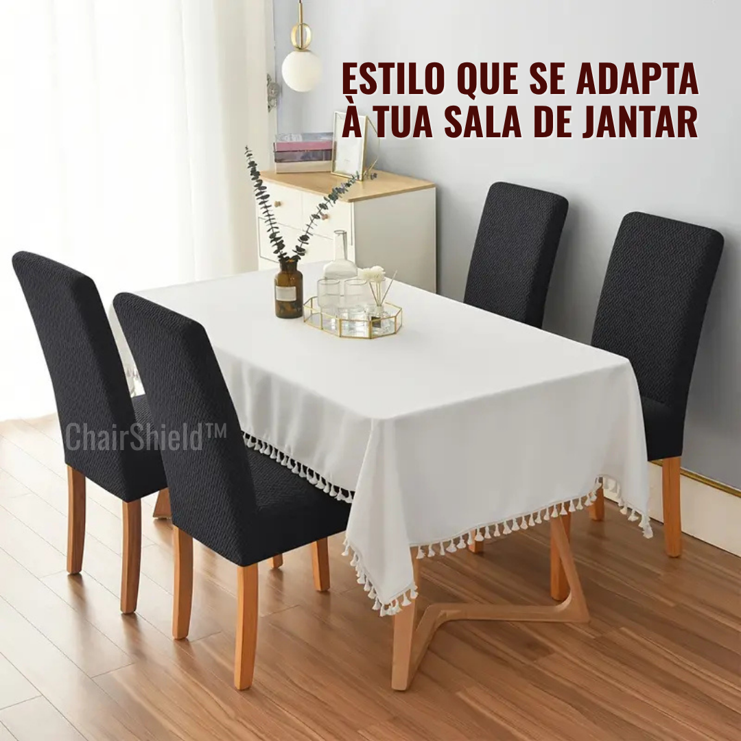 ChairShield: Capas Elásticas Impermeáveis e Antipêlos para Cadeiras