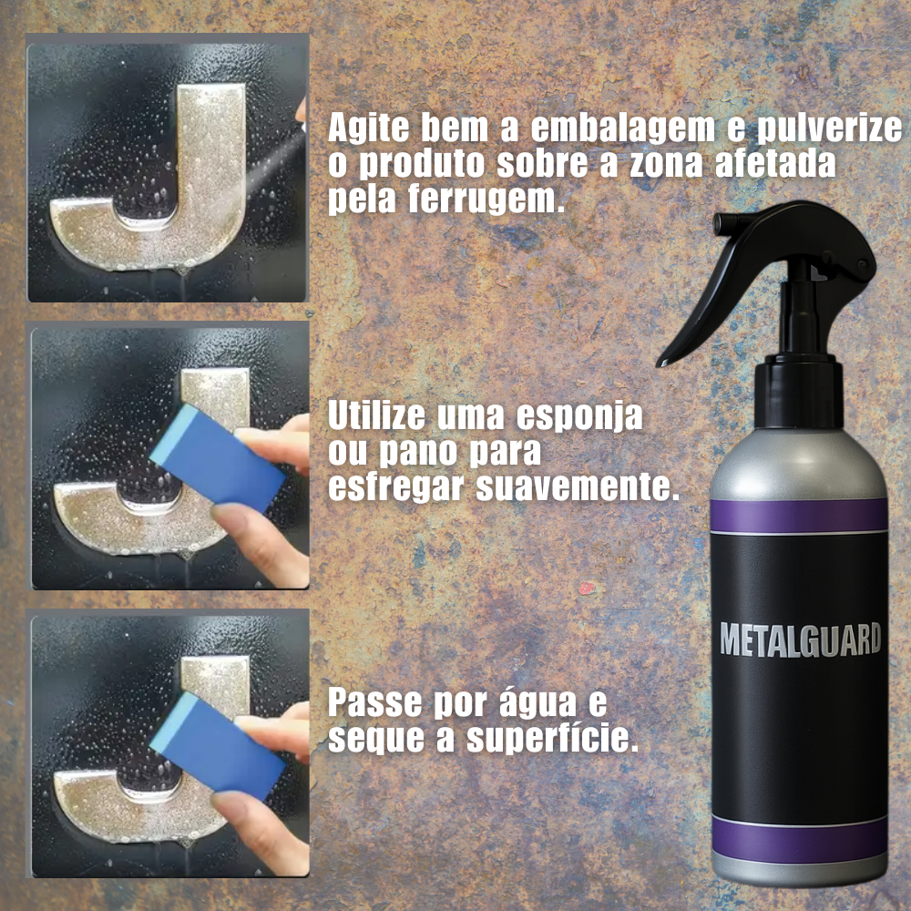 MetalGuard™ – Conversor Anticorrosivo e Selante Metálico