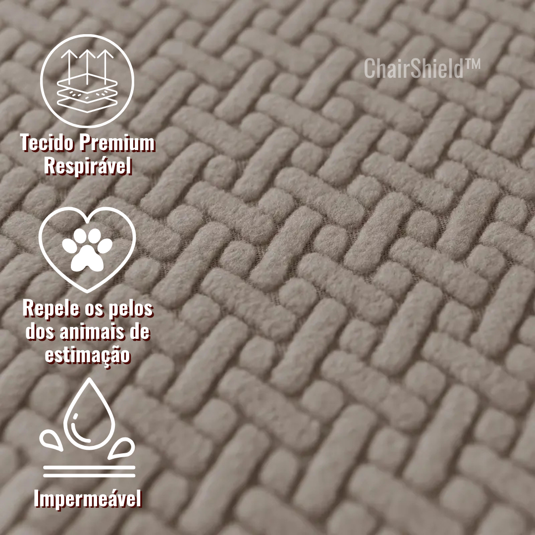 ChairShield: Capas Elásticas Impermeáveis e Antipêlos para Cadeiras