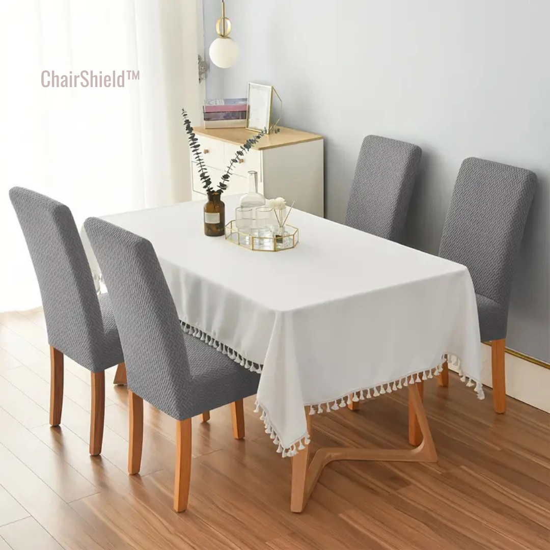 ChairShield: Capas Elásticas Impermeáveis e Antipêlos para Cadeiras