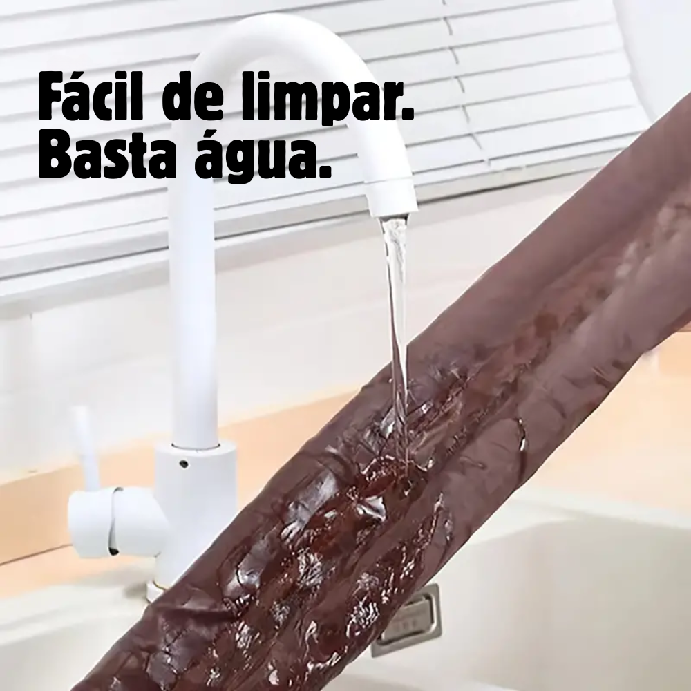 SlideSeal: Selante impermeável para portas