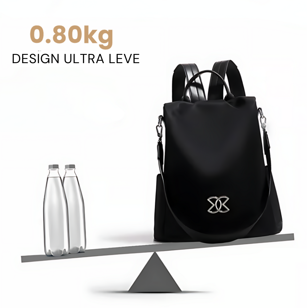 Elegância™ | Mala Mochila para mulher 2 em 1