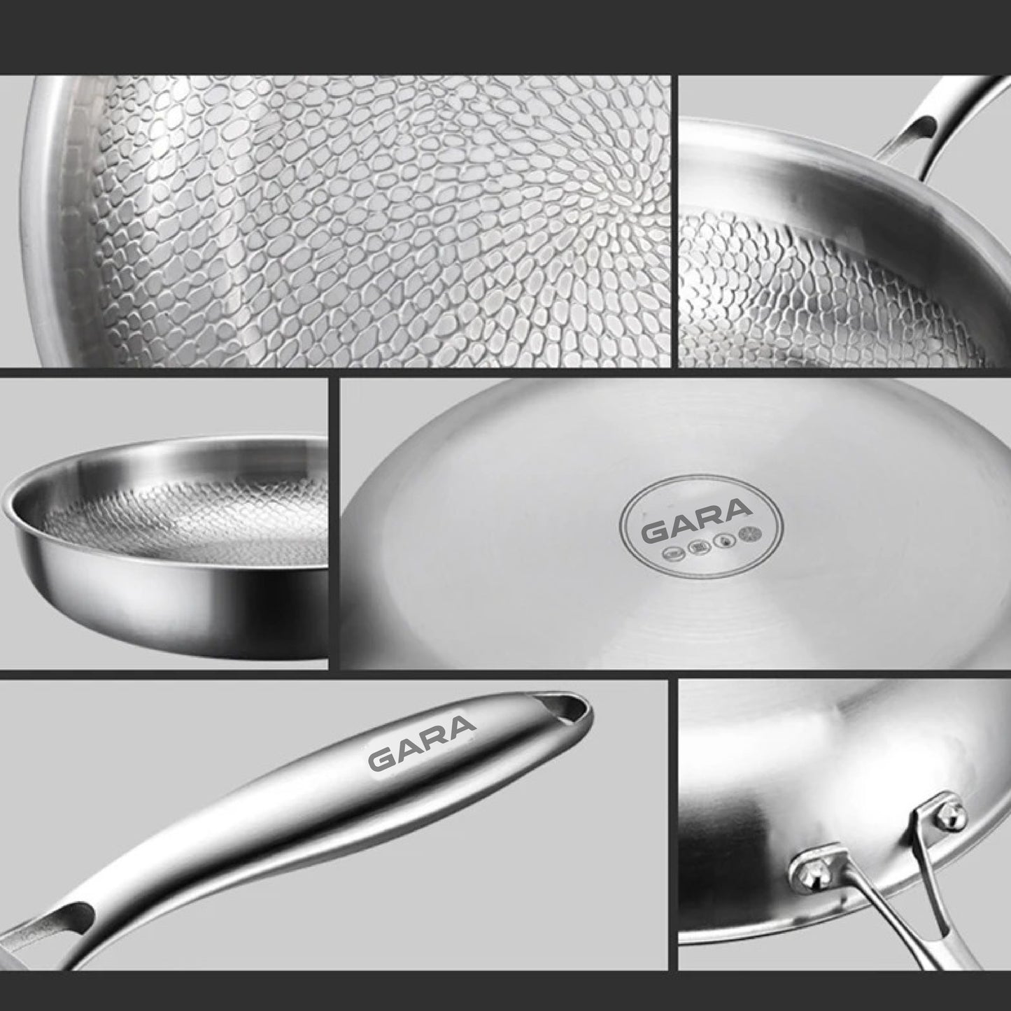 Gara: Frigideira antiaderente de alta gama