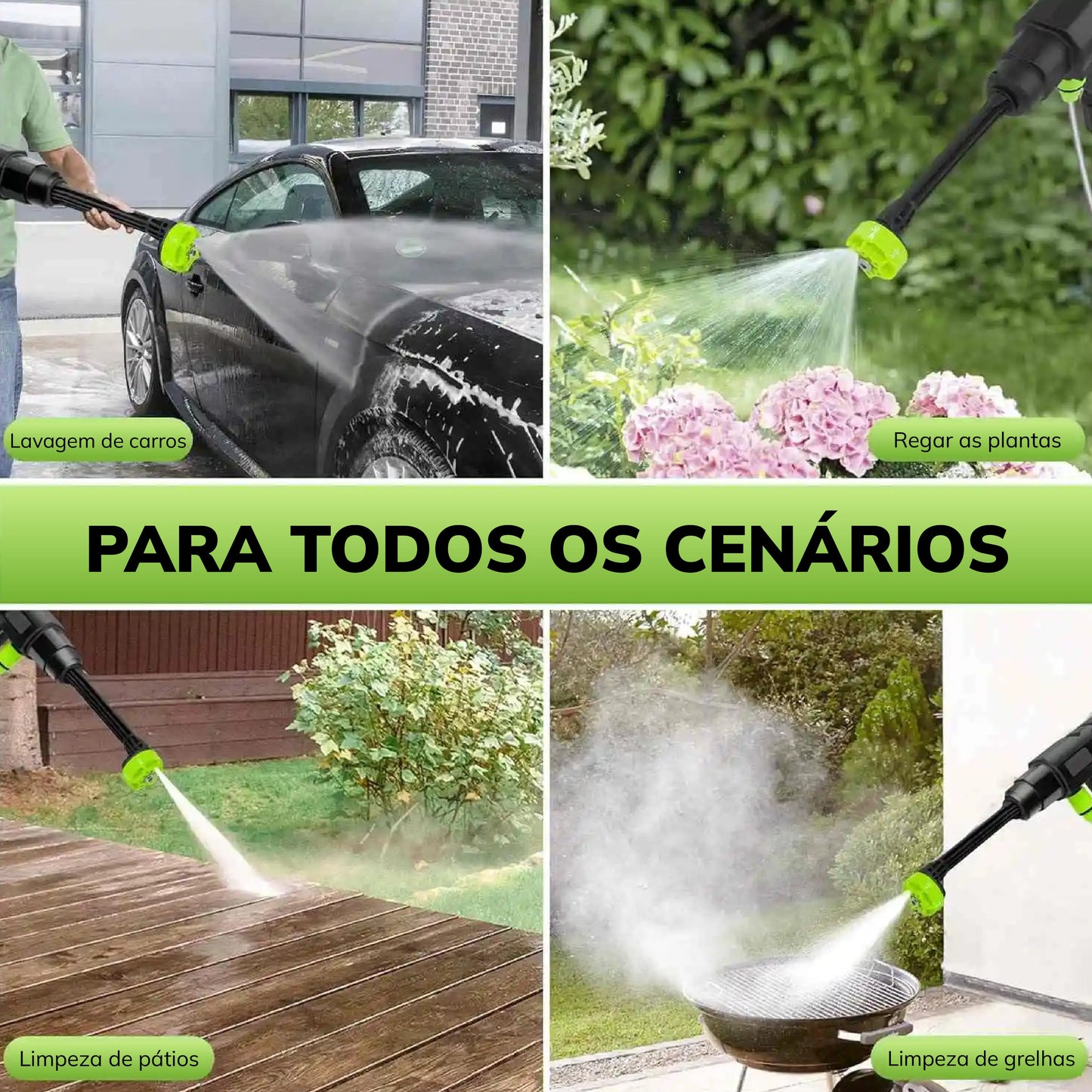 HydroGun: Pistola de Alta Pressão Sem Fios