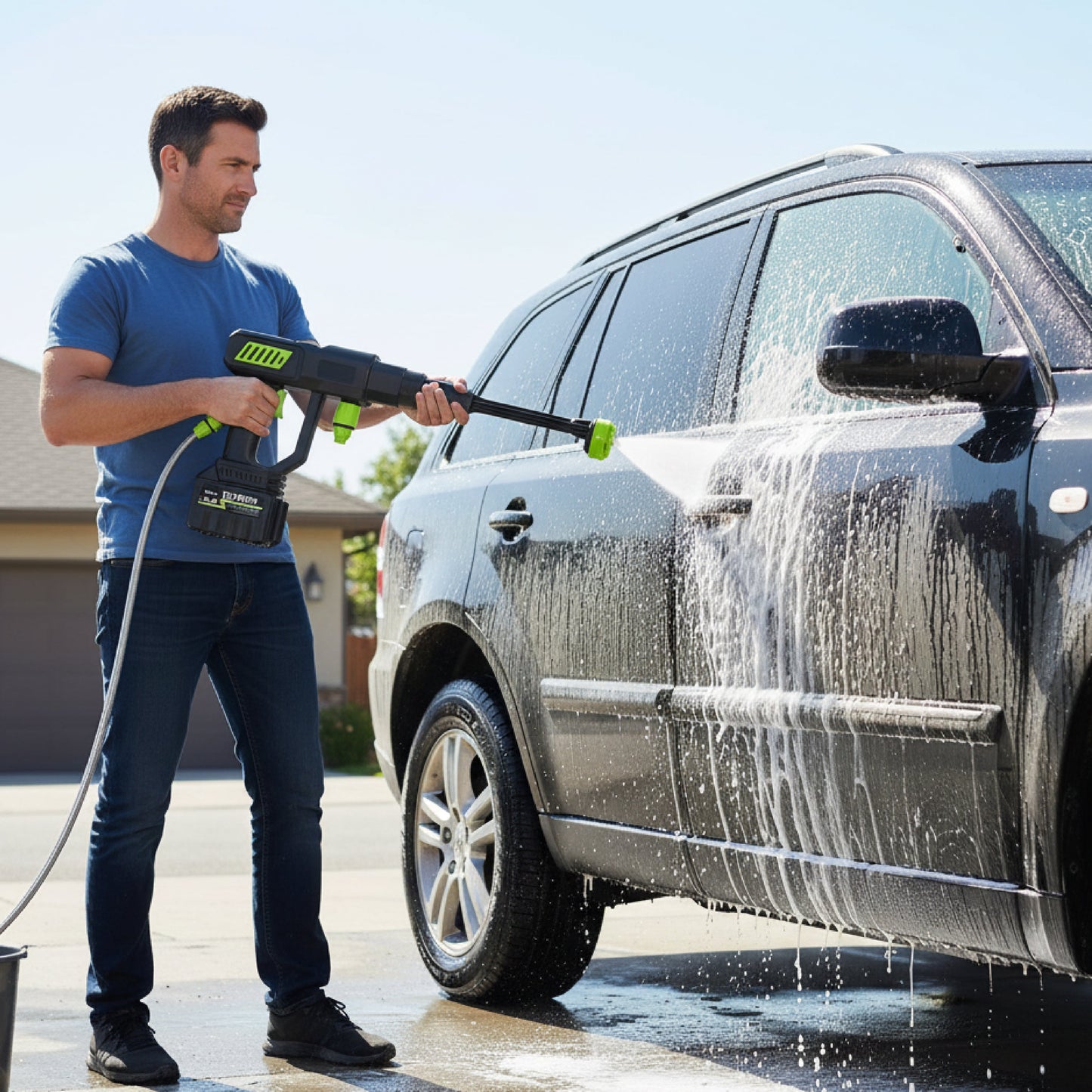 HydroGun: Pistola de Alta Pressão Sem Fios