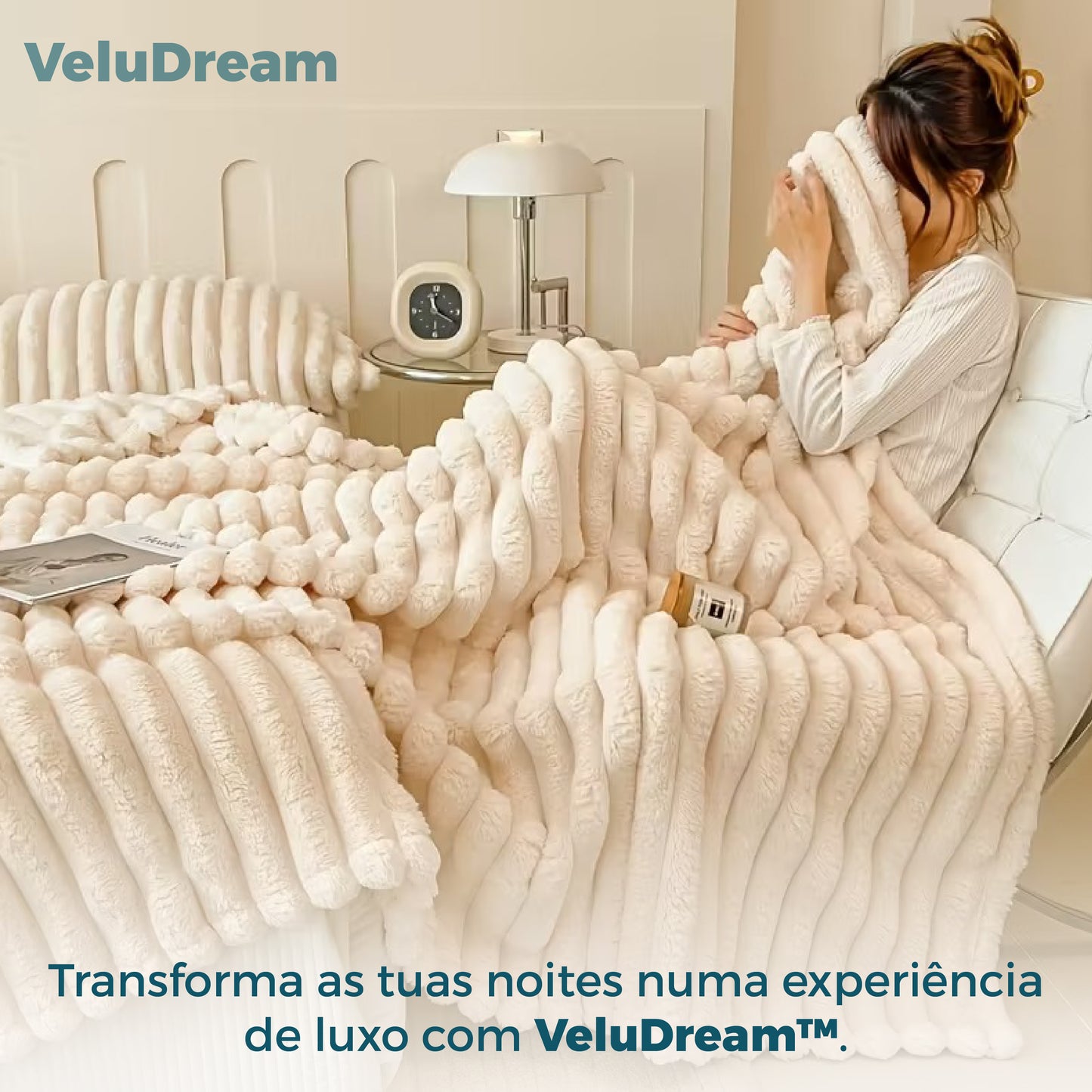 VeluDream™ – Manta de Veludo Suave e Luxuosa