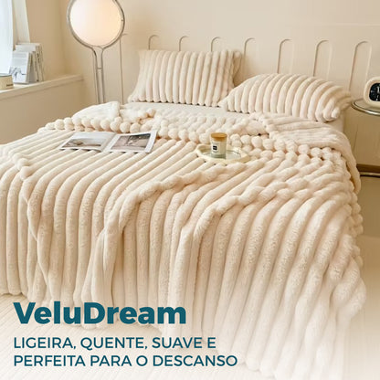 VeluDream™ – Manta de Veludo Suave e Luxuosa