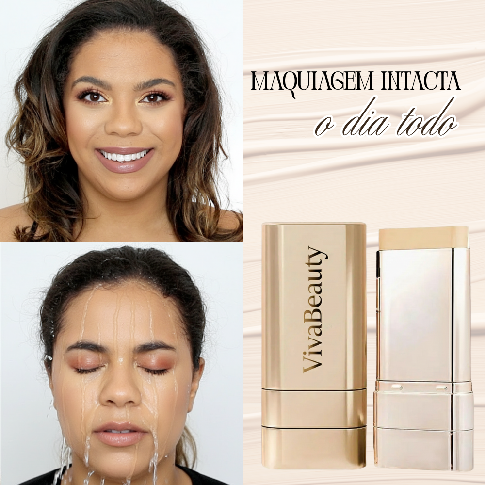 VivaBeauty: Base em bastão de alta cobertura